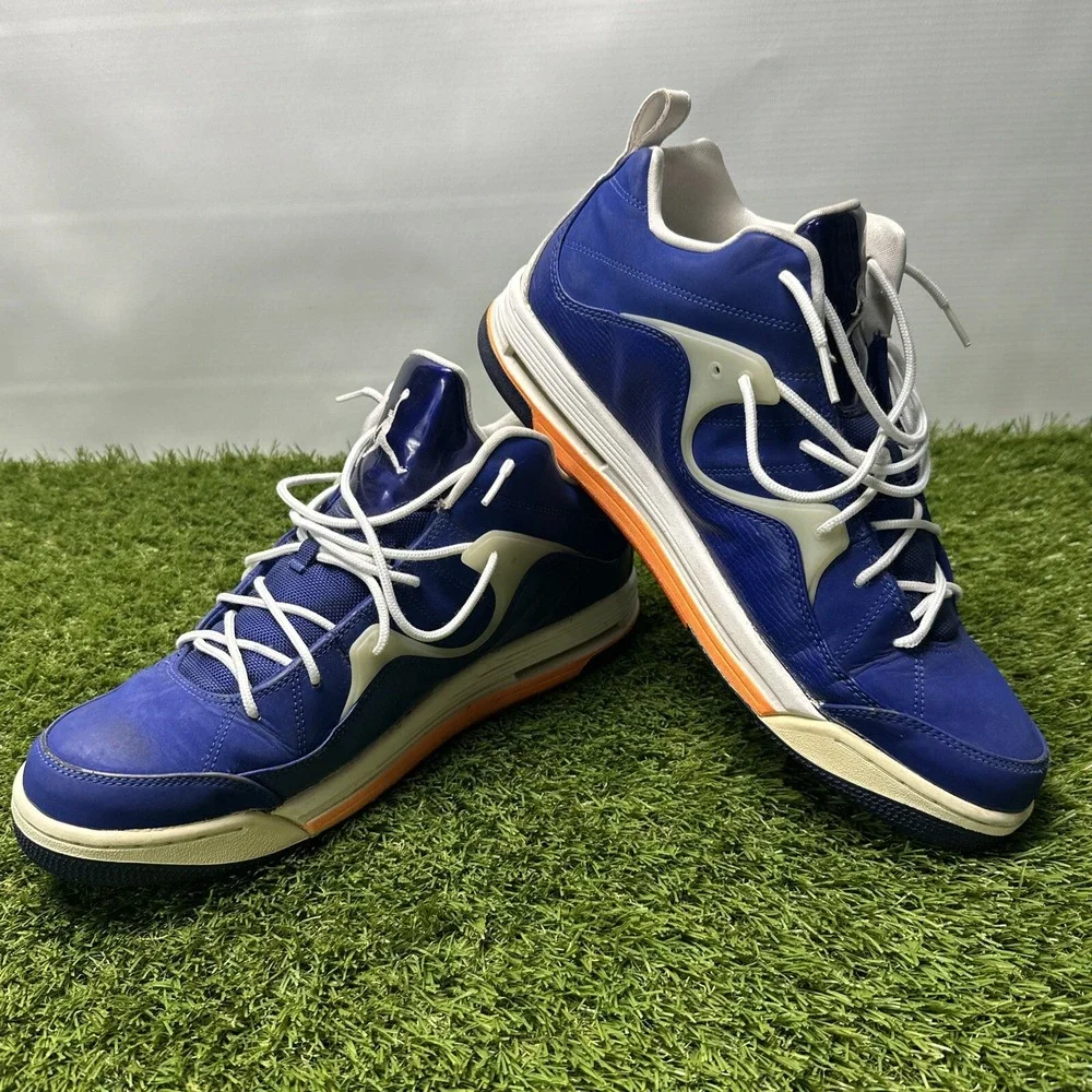 Jordan Flight TR 97 Mid 'Game Royal Orange Size 13 2013 HTF